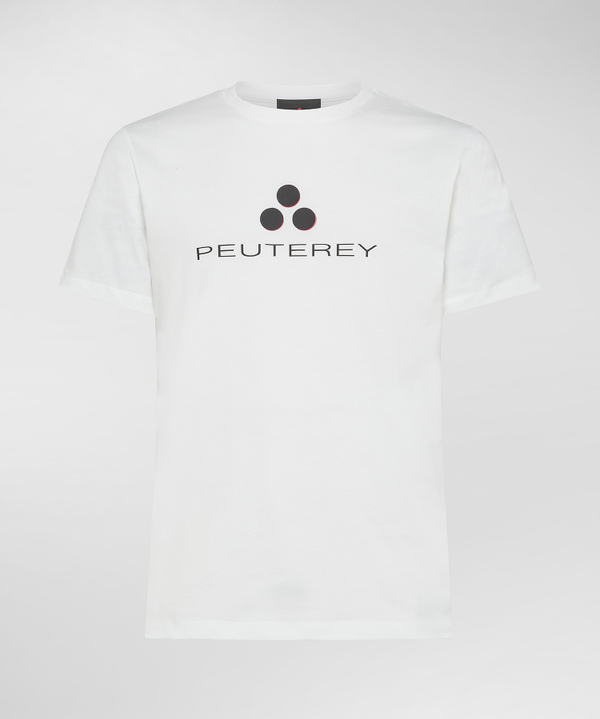 Peuterey T-shirt logata di cotone Offerte