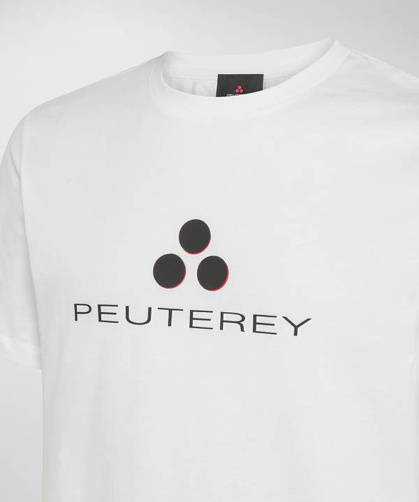 Peuterey T-shirt logata di cotone Offerte