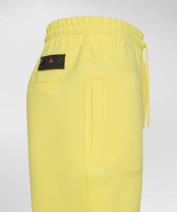 Peuterey Pantaloni joggers in cotone stretch con nastrature Hotsell