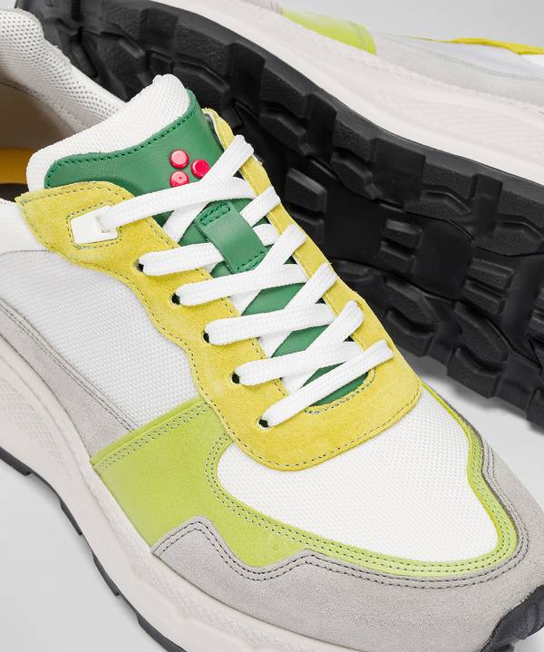 Peuterey Sneakers in pelle con dettagli nylon e nappa Vendita Calda