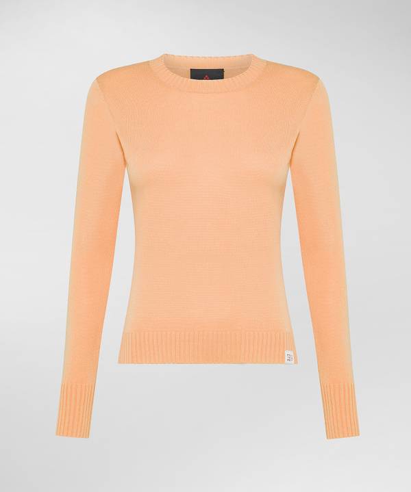 Peuterey Maglia paricollo con polsini a contrasto