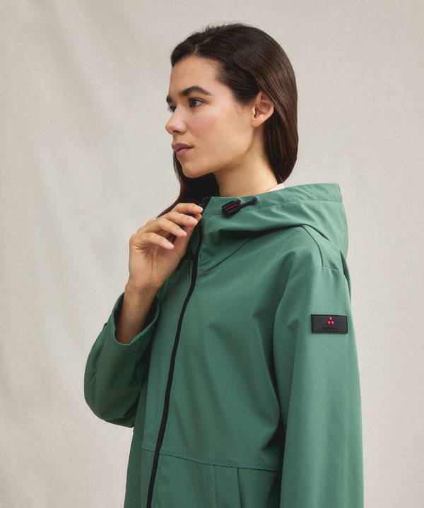 Peuterey Parka fishtail in nylon stretch Moda