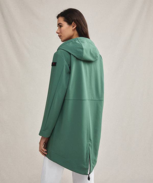 Peuterey Parka fishtail in nylon stretch Moda