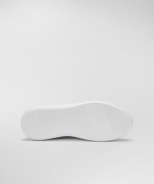 Peuterey Sneaker in pelle con tallone lavorato In Linea