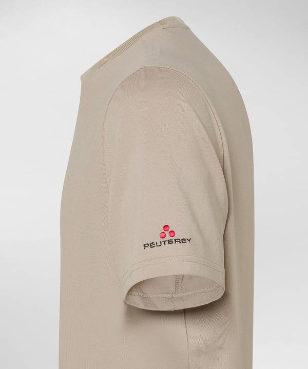Peuterey T-Shirt stretch in cotone e seta Pezzi Unici