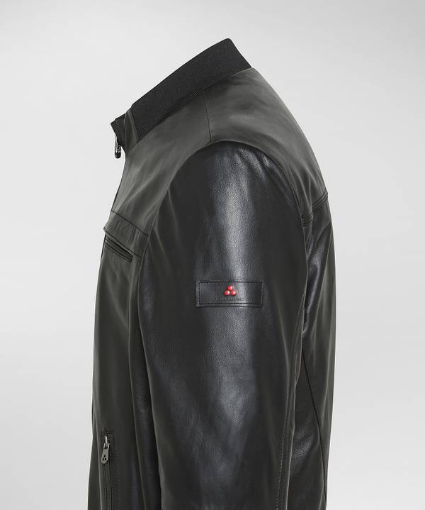 Peuterey Giacca Biker In Pelle Shopping Online