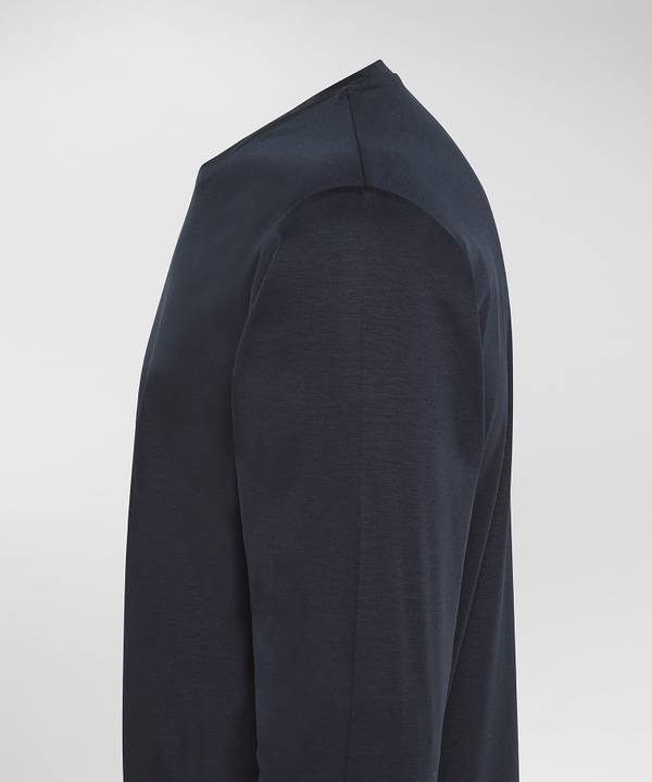 Peuterey Maglia Maniche Lunghe In Morbido Cotone Offerta