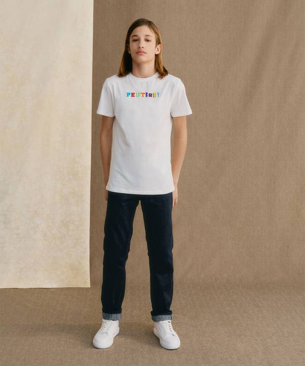 Peuterey T-shirt in cotone con stampa