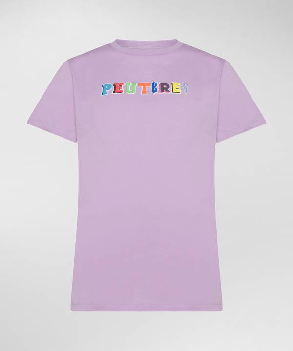 Peuterey T-shirt in cotone con stampa Negozio