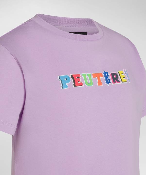 Peuterey T-shirt in cotone con stampa Negozio