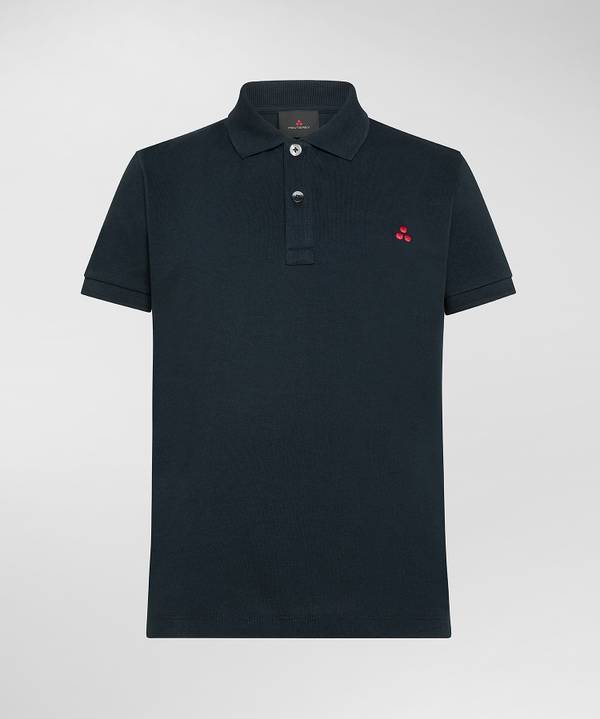 Peuterey Polo in piquet 100% cotone In Saldo