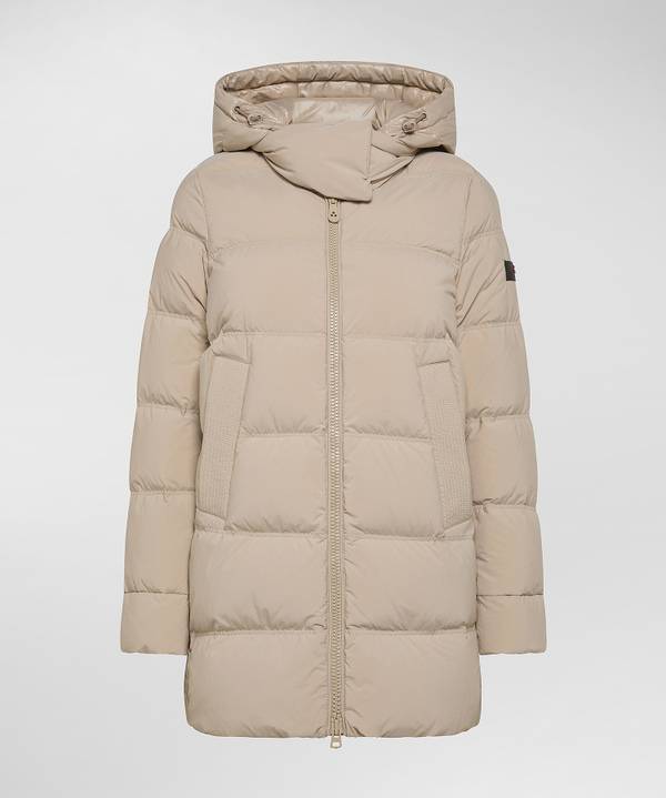 Peuterey Piumino Con Cappuccio In Contrasto Materiale Spedizione Gratuita