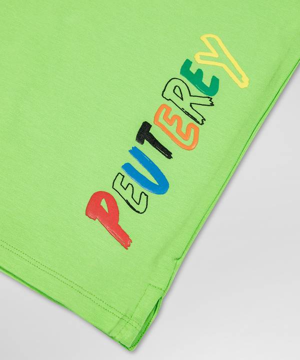 Peuterey T-shirt con stampa sul retro In Vendita