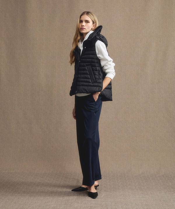 Peuterey Gilet imbottito con ampio cappuccio