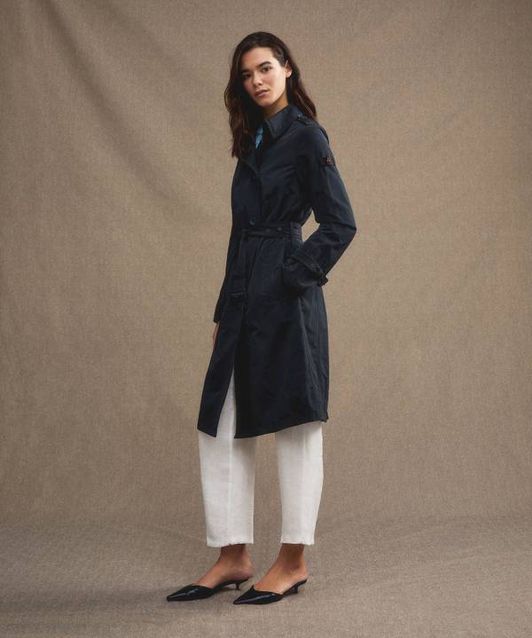 Peuterey Trench idrorepellente con cintura Spedizione Gratuita