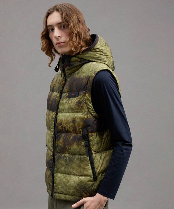 Peuterey Gilet Tie-Dye In Nylon Ripstop Novità