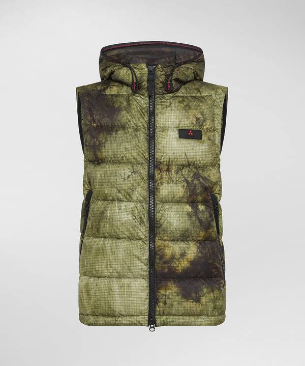 Peuterey Gilet Tie-Dye In Nylon Ripstop Novità