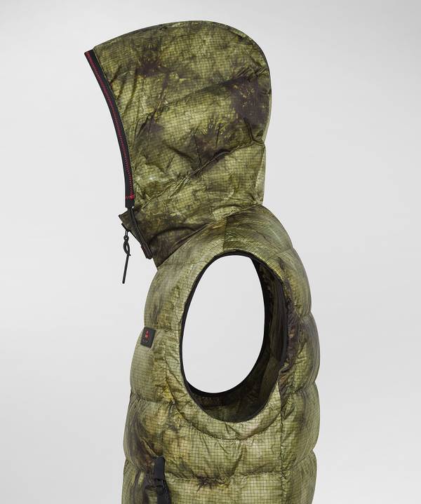 Peuterey Gilet Tie-Dye In Nylon Ripstop Novità
