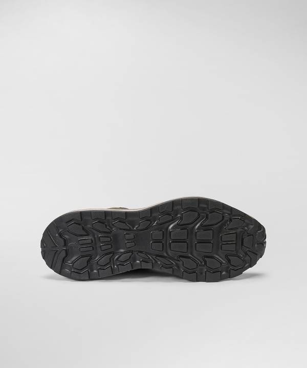 Peuterey Scarpa In Nylon E Pelle Con Suola Eva Effetto Used Offerta