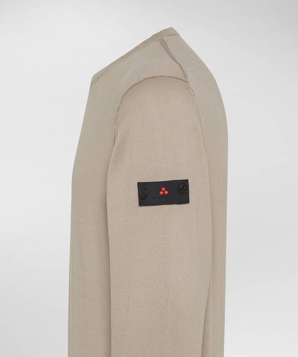 Peuterey Maglia tricot con dettagli rigati Outlet