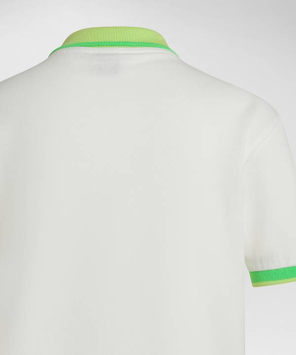 Peuterey Polo in piquet dettagli fluo Sconto
