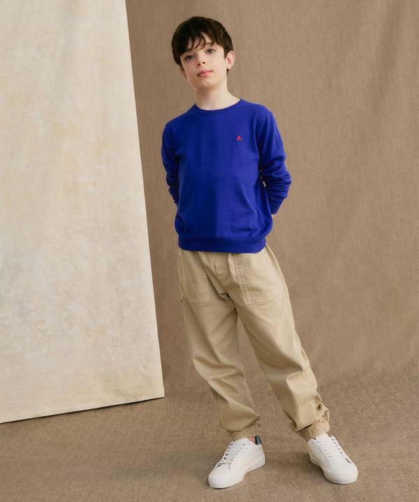 Peuterey Maglia fine in tricot di cotone Online