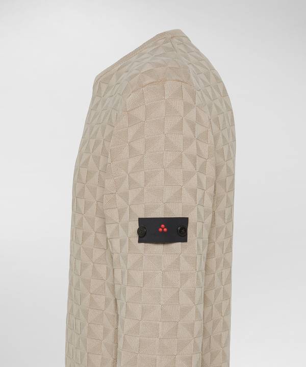 Peuterey Maglia in cotone con effetto 3D Hotsell