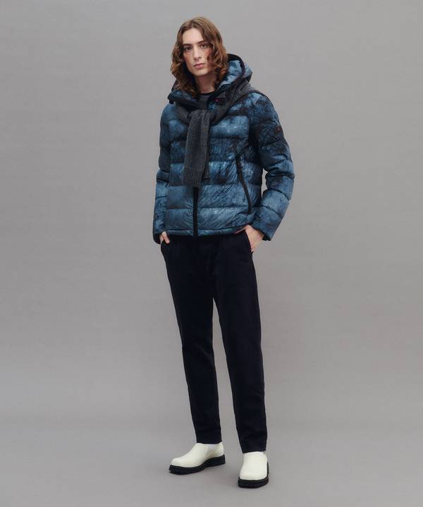 Peuterey Piumino Tie-Dye In Ripstop Superleggero