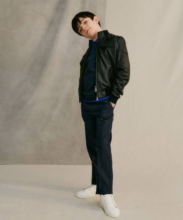 Peuterey Giacca bomber in pelle