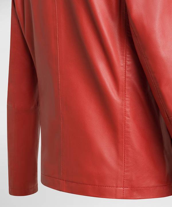 Peuterey Giacca biker in pelle Vendita Calda