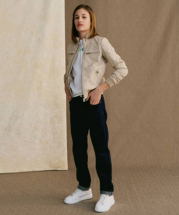 Peuterey Giacca bomber in pelle