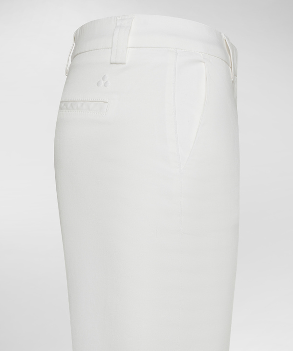 Peuterey Pantaloni in gabardine di cotone stretch Italia