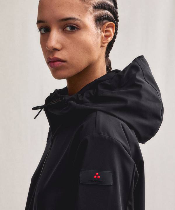 Peuterey Parka fishtail in nylon stretch Shopping Online