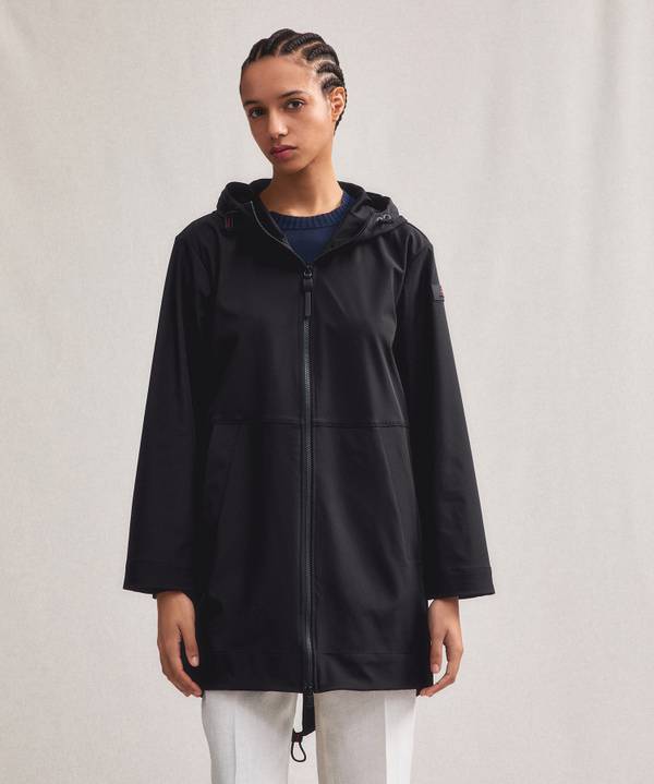 Peuterey Parka fishtail in nylon stretch Shopping Online