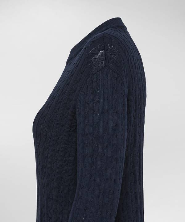 Peuterey Maglia a treccia in tricot di cotone Presa