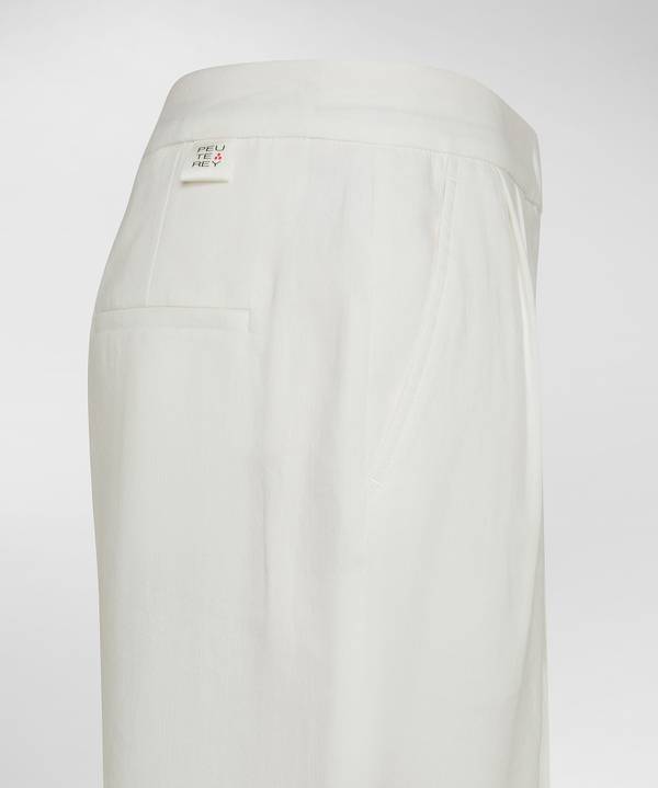 Peuterey Pantaloni in morbido lino In Vendita