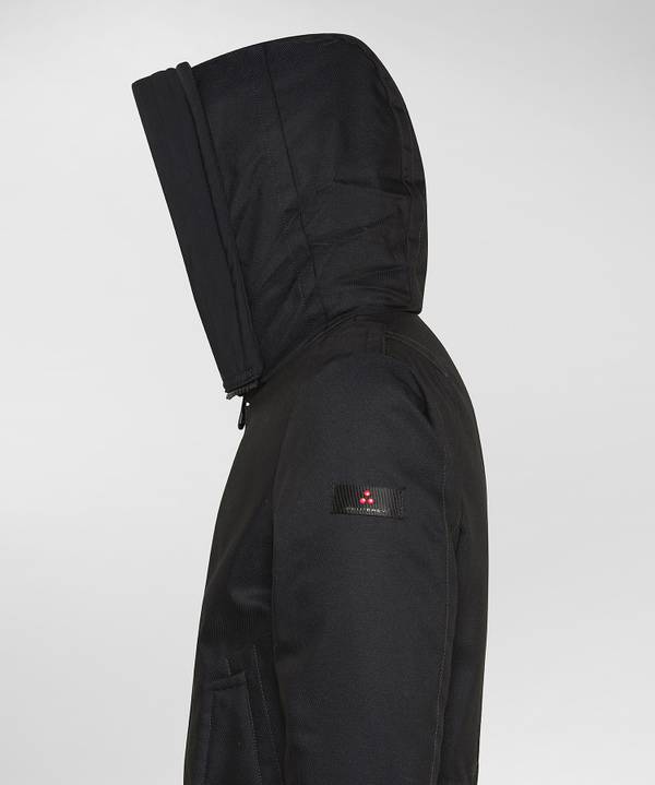 Peuterey Parka Resistente In Tessuto Made In Italy Con Pelliccia Vendita