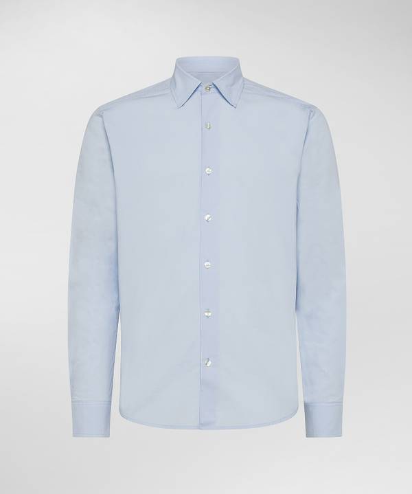Peuterey Camicia in popeline di cotone