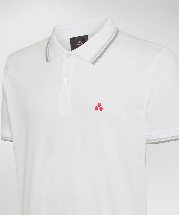 Peuterey Polo in piquet di cotone stretch Fino Al -60%
