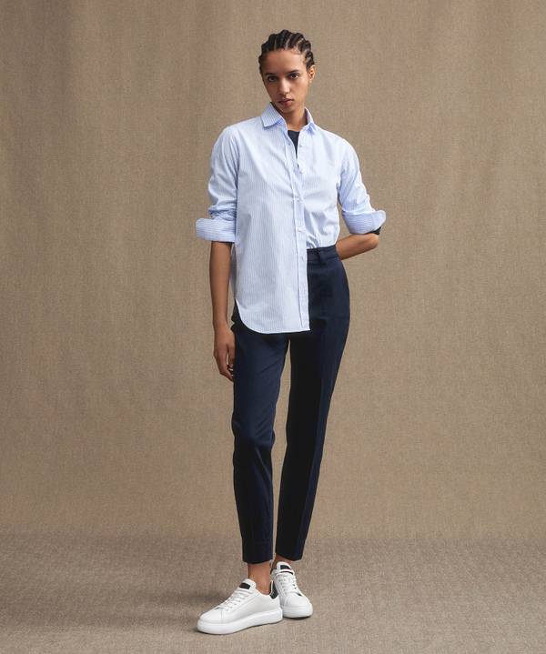 Peuterey Pantaloni in gabardine di cotone stretch