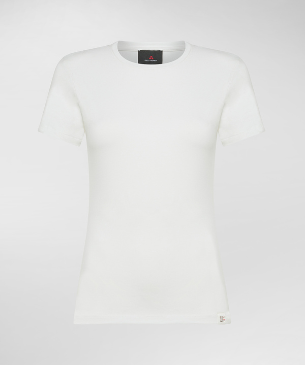 Peuterey T-shirt in cotone stretch Vendita Economica
