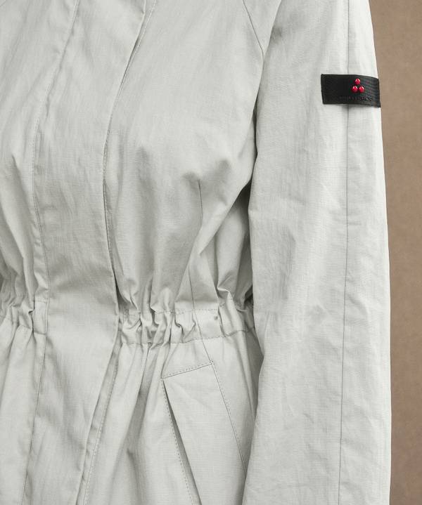 Peuterey Windbreaker in lino Saldi Di Fabbrica