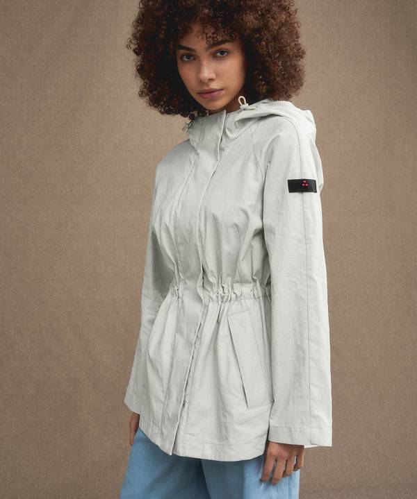 Peuterey Windbreaker in lino Saldi Di Fabbrica