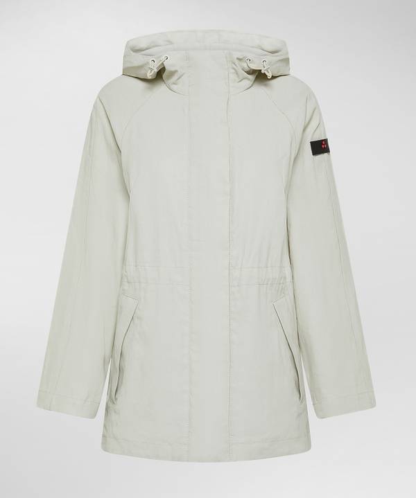 Peuterey Windbreaker in lino Saldi Di Fabbrica