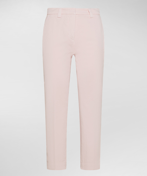 Peuterey Pantaloni in gabardine di cotone stretch In Saldo