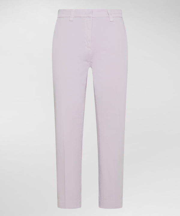 Peuterey Pantaloni in gabardine di cotone stretch Italia