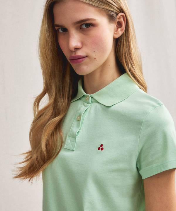 Peuterey Polo in cotone piquet In Linea