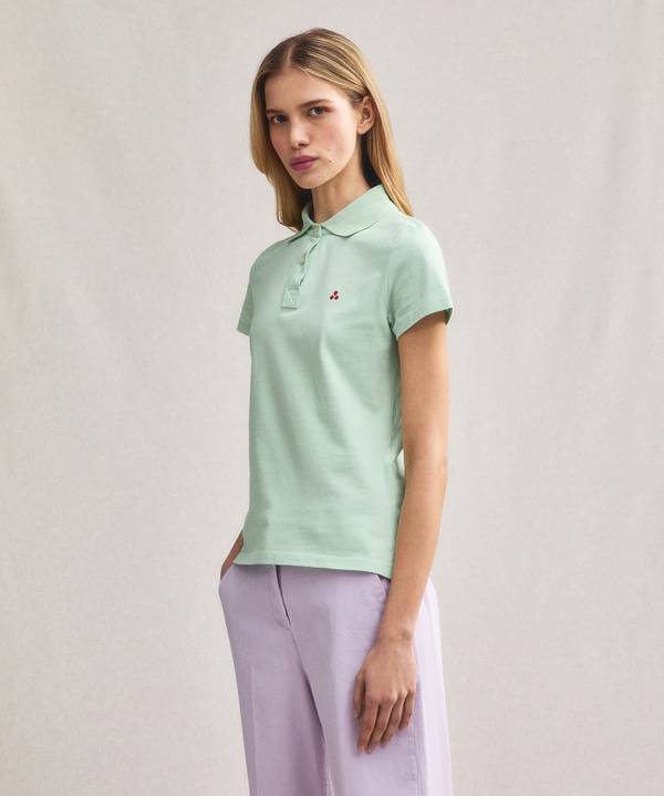 Peuterey Polo in cotone piquet In Linea