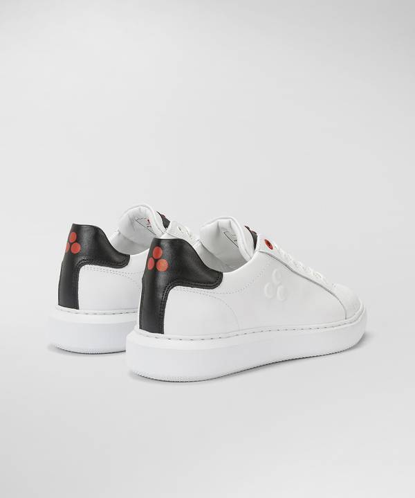Peuterey Sneaker In Pelle Con Logo Goffrato Spedizione Gratuita