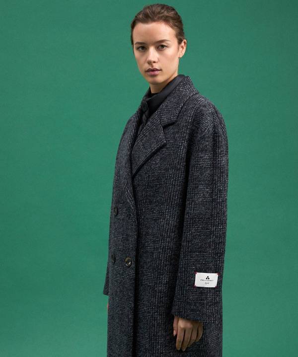 Peuterey Cappotto Doppio Petto Con Pettorina Staccabile Negozi Online